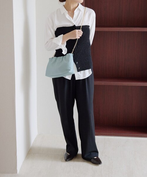 gemeil（ジェムイル）の「2wayギャザーチェーンバッグ(PT-233