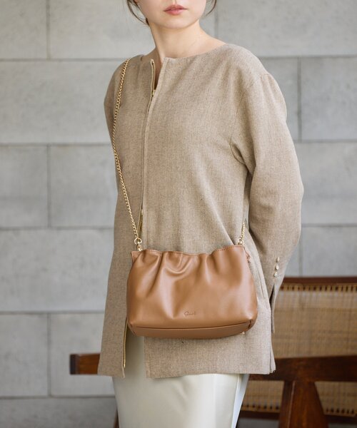 gemeil 2way ギャザーチェーンバッグ 2wayギャザーチェーンバッグ(PT-233) | gemeil(ジェムイル)レディース