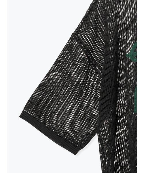 Samansa Mos2(サマンサ モスモス)の「テープロゴ刺繍ニットプルオーバー(ニット/セーター・レディース・ベージュ/キナリ/チャコールグレー/イエロー・F)」の13枚目の写真