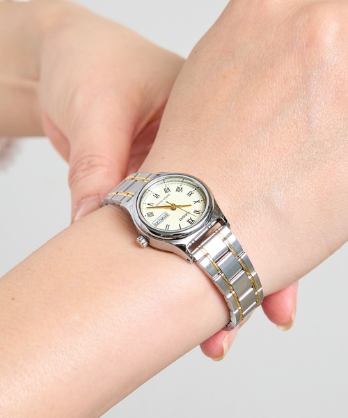 CASIO 腕時計スタンダード アナログ メタルベルトゴールドLTP-V006 CASIO 腕時計 スタンダード アナログ メタルベルト ゴールド