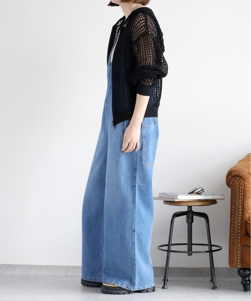 cepo（セポ）の「メッシュジップパーカー（パーカー・レディース・ブラック/オフホワイト/ブルー・M）」の20枚目の写真