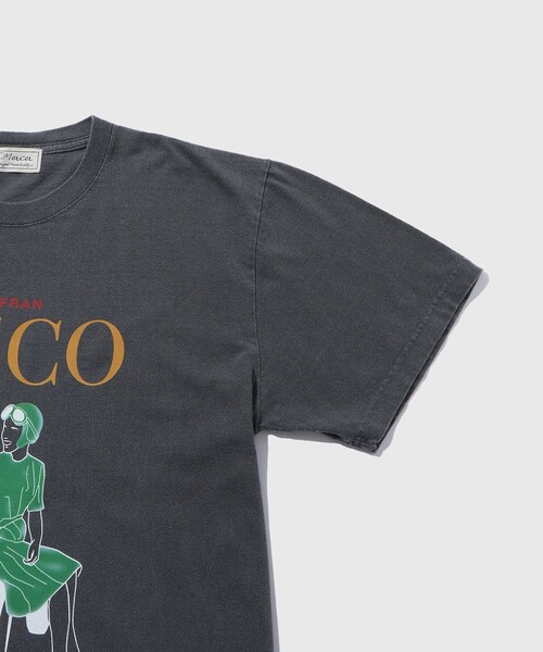 jj mercer(ジェイジェイマーサー)の「《別注》【J.J Mercer/ジェイジェイ マーサー】CISCO(Tシャツ/カットソー・メンズ・スミクロ/ホワイト・M/L)」の4枚目の写真