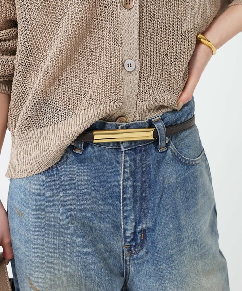 BABYLONE（バビロン）の「【ATELIER AMBOISE】リバーシブルベルト（ベルト・レディース・ライトベージュ/ダークブラウン・フリー）」の15枚目の写真