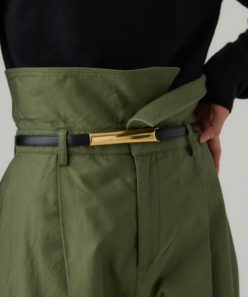 BABYLONE（バビロン）の「【ATELIER AMBOISE】リバーシブルベルト（ベルト・レディース・ライトベージュ/ダークブラウン・フリー）」の8枚目の写真