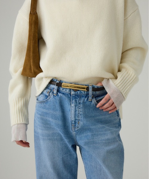 BABYLONE（バビロン）の「【ATELIER AMBOISE】リバーシブルベルト（ベルト・レディース・ライトベージュ/ダークブラウン・フリー）」の7枚目の写真