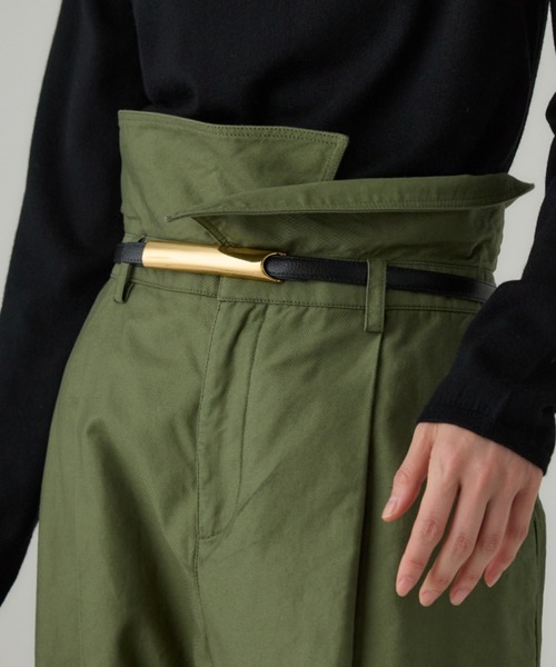 BABYLONE（バビロン）の「【ATELIER AMBOISE】リバーシブルベルト（ベルト・レディース・ライトベージュ/ダークブラウン・フリー）」の9枚目の写真