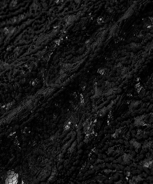 VIS(ビス)の「コードレースシアーノースリーブプルオーバー(Tシャツ/カットソー・レディース・オフホワイト/ブラック・FREE)」の17枚目の写真