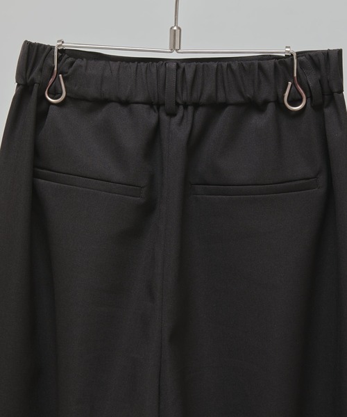 Lui's(ルイス)の「【MAY企画】コクーンタックワイドパンツ(スラックス・レディース・ブラック/グレー・36/38)」の20枚目の写真