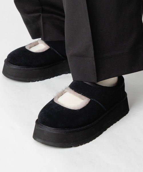 国内発送【UGG】Bea Mary Jane メリージェーン ブラック UGG BEA MARY JANE アグ ビーメリージェーン サンダル(サンダル