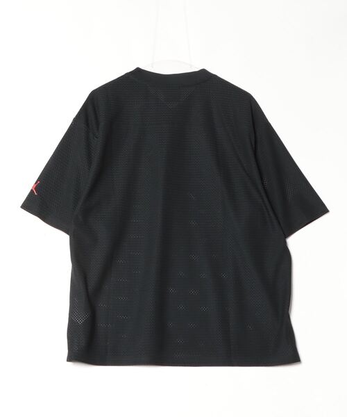 JORDAN BRAND（ジョーダンブランド）の「JORDAN BRAND AS W J BRK SS MESH JRSY TOP / ジョーダン ブランド ウィメンズ ジョーダン メッシュ ジャージー トップ / NIKE【SP】（ジャージ・レディース・ブラック/オレンジ・L/M/S）」の19枚目の写真