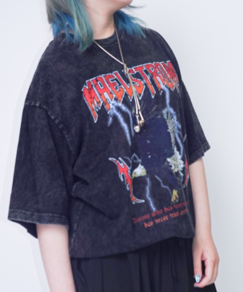 Bling Leads(ブリングリーズ)の「Z)【BLINGLEADS】JFN240901 プリントTEE 2(Tシャツ/カットソー・メンズ・その他1/その他2/その他・MEDIUM/LARGE)」の17枚目の写真