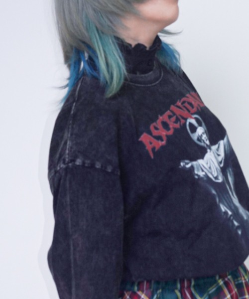 Bling Leads(ブリングリーズ)の「Z)【BLINGLEADS】JFN240901 プリントTEE 2(Tシャツ/カットソー・メンズ・その他1/その他2/その他・MEDIUM/LARGE)」の4枚目の写真