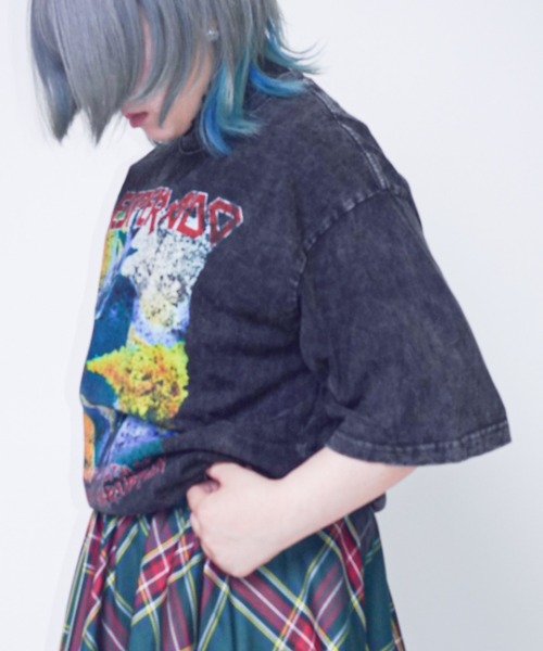 Bling Leads(ブリングリーズ)の「Z)【BLINGLEADS】JFN240901 プリントTEE 2(Tシャツ/カットソー・メンズ・その他1/その他2/その他・MEDIUM/LARGE)」の11枚目の写真