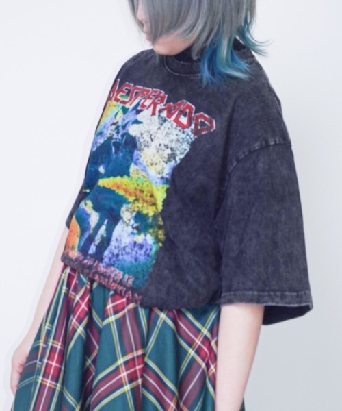 Bling Leads(ブリングリーズ)の「Z)【BLINGLEADS】JFN240901 プリントTEE 2(Tシャツ/カットソー・メンズ・その他1/その他2/その他・MEDIUM/LARGE)」の9枚目の写真