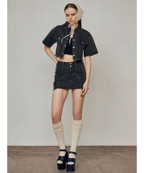 EMODA（エモダ）の「クロスバルキーフォームサンダル（サンダル・レディース・ブラック・SMALL/MEDIUM/LARGE）」の11枚目の写真