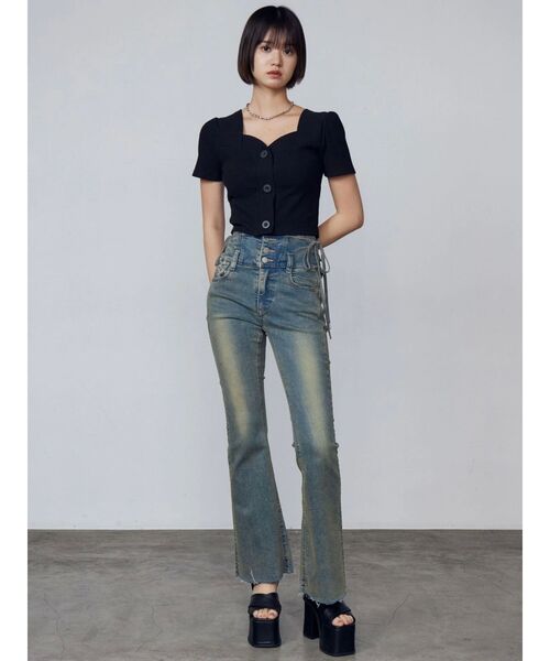 セール】クロスバルキーフォームサンダル（サンダル）｜EMODA（エモダ