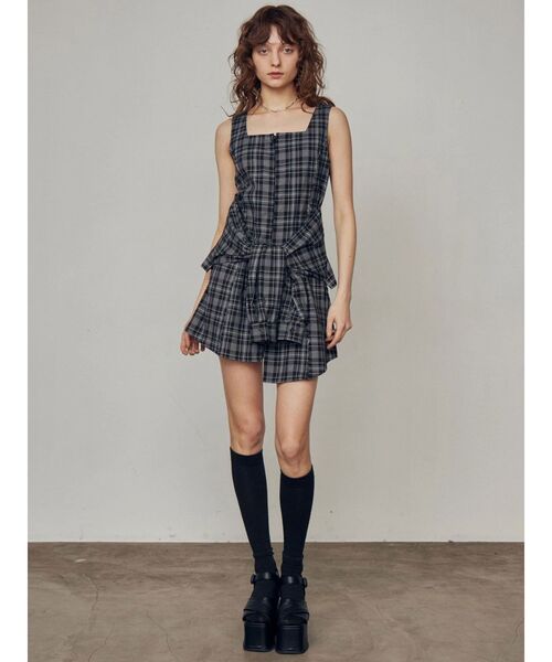 EMODA（エモダ）の「クロスバルキーフォームサンダル（サンダル・レディース・ブラック・SMALL/MEDIUM/LARGE）」の21枚目の写真