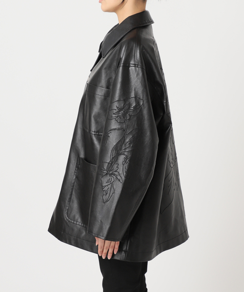 【TOLIGHT×JOURNALSTANDARD】エンブロイダリー ブルゾン 追加》【TOLIGHT×JOURNALSTANDARD】エンブロイダリー ブルゾン（レザー