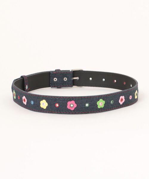 ammy.(エイミードット)の「【 ammy. / エイミードット 】 レトロ ポップ フラワー ベルト(ベルト・レディース・レッド/インディゴブルー・FREE)」の3枚目の写真