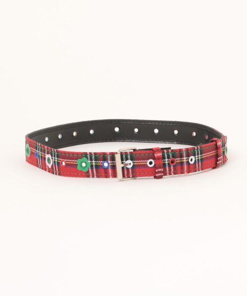 ammy.(エイミードット)の「【 ammy. / エイミードット 】 レトロ ポップ フラワー ベルト(ベルト・レディース・レッド/インディゴブルー・FREE)」の5枚目の写真