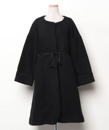 ブランド古着】BEARDSLEY｜ビアズリーのノーカラーコート古着