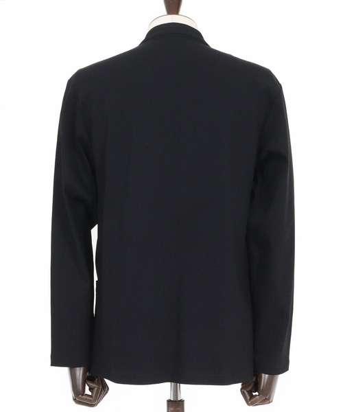 Magine(マージン)の「mj10907-Collarless Patch Pocket Jacket ノーカラージャケット(ノーカラージャケット・メンズ・ベージュ系その他/ブラック系その他/ブラック・48/46/44)」の9枚目の写真