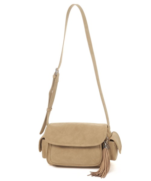 セール】オリジナル6ポケットタッセルショルダーバッグ（ショルダー