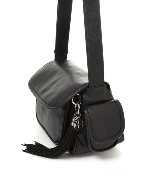 niko and...（ニコアンド）の「オリジナル6ポケットタッセルショルダーバッグ（ショルダーバッグ・レディース・ブラック/ベージュ/ダークブラウン・0）」の17枚目の写真