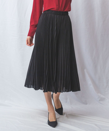 NARACAMICIE | 【NARACAMICIE】ハイツイストシフォンプリーツパンツ(その他パンツ)