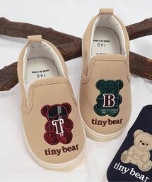 apres les cours（アプレレクール）の「tiny bear スリッポン（スリッポン・キッズ）」