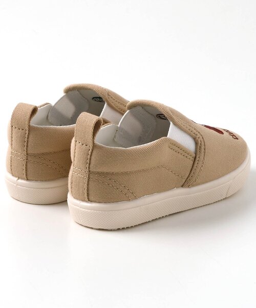 apres les cours（アプレレクール）の「tiny bear スリッポン（スニーカー・キッズ・ベージュ/ネイビー・14/15 /16/17/18）」の17枚目の写真