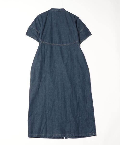 FREE STYLISTS(フリー スタイリスト)の「YUGA_YGMC Lantern sleeve denim dress(ワンピース・レディース・インディゴブルー・FREE)」の2枚目の写真