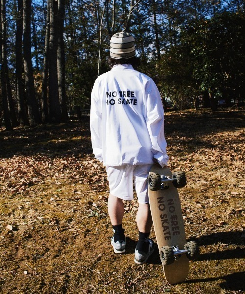 ELEMENT（エレメント）の「ELEMENT メンズ TREE COACH JACKET ジャケット 【2025年秋冬モデル】/エレメント速乾UVケアストレッチドローコード付きコーチジャケット（ブルゾン・メンズ・グレー/ホワイト・MEDIUM/LARGE/X-LARGE）」の2枚目の写真