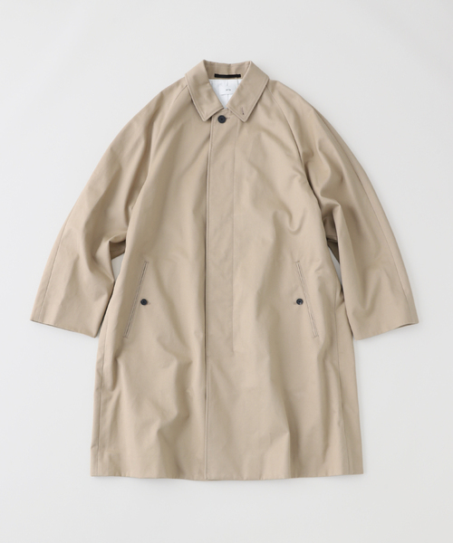 ATON (エイトン) WEST POINT BALMACAAN COAT（ステンカラー
