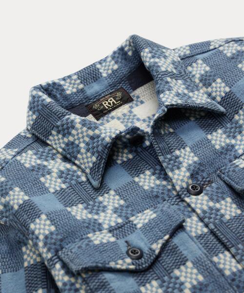 セール】パターン ジャカード オーバーシャツ（シャツ/ブラウス）｜RRL