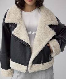 美品！アズールバイマウジーのライダースジャケットM AZUL BY MOUSSY｜アズールバイマウジーのライダースジャケット