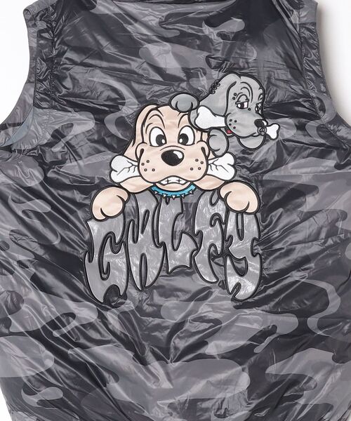 GALFY（ガルフィー）の「【GALFY/ガルフィー】パフパフレンジャーベスト /ファー取り外し可能（ベスト・メンズ・グリーン系その他/ブラック系その他/ブルー系その他・L/XL）」の20枚目の写真