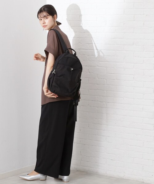 THE SHOP TK （ザ ショップ ティーケー ）の「ナイロンリュック（バックパック/リュック・レディース・ライトグレー/ブラック・00）」の20枚目の写真