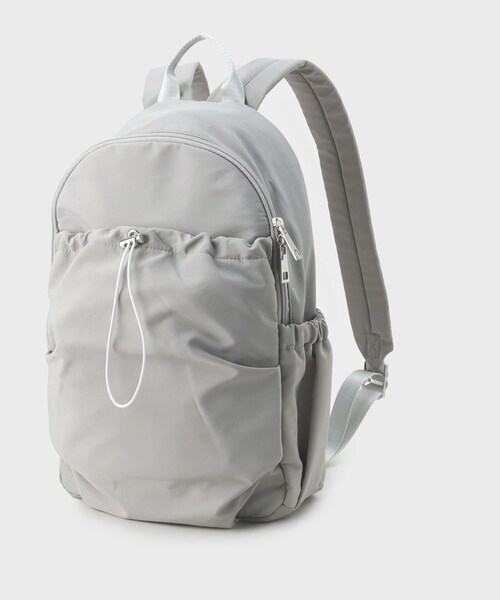 THE SHOP TK （ザ ショップ ティーケー ）の「ナイロンリュック（バックパック/リュック・レディース・ライトグレー/ブラック・00）」の15枚目の写真