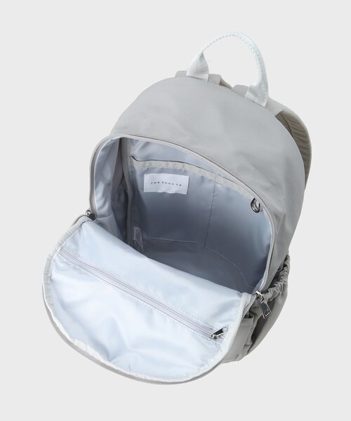 THE SHOP TK （ザ ショップ ティーケー ）の「ナイロンリュック（バックパック/リュック・レディース・ライトグレー/ブラック・00）」の8枚目の写真