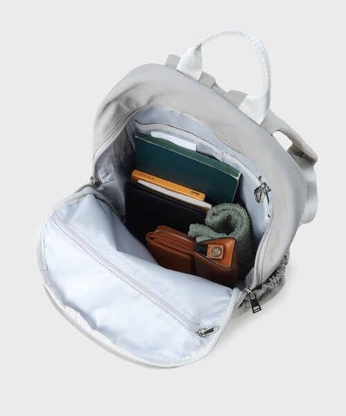 THE SHOP TK （ザ ショップ ティーケー ）の「ナイロンリュック（バックパック/リュック・レディース・ライトグレー/ブラック・00）」の10枚目の写真