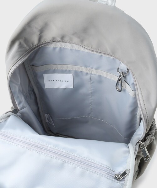 THE SHOP TK （ザ ショップ ティーケー ）の「ナイロンリュック（バックパック/リュック・レディース・ライトグレー/ブラック・00）」の12枚目の写真