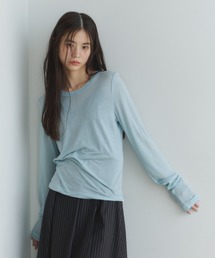 ロンT」に該当するブルー・ネイビー/青色系のファッション通販