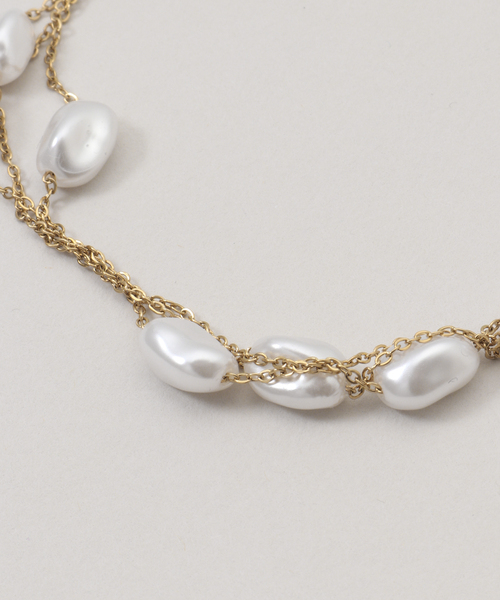 Sunny Cords/サニーコーズ】Pearly rain glasses chain（メガネ）｜AP