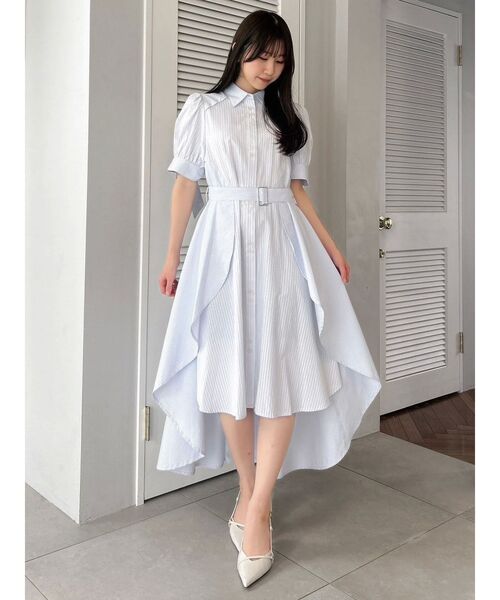 POLO BCS コラボ】ヘムレイヤードシャツワンピース（ワンピース