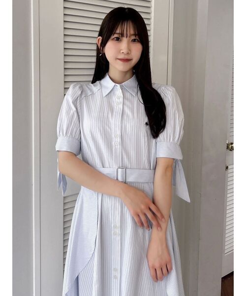 POLO BCS コラボ】ヘムレイヤードシャツワンピース（ワンピース