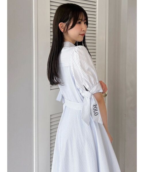 POLO BCS コラボ】ヘムレイヤードシャツワンピース（ワンピース
