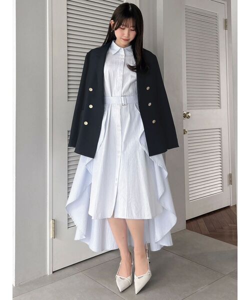 POLO BCS コラボ】ヘムレイヤードシャツワンピース（ワンピース
