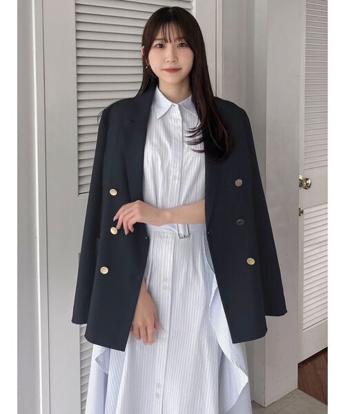 【POLO BCS コラボ】ヘムレイヤードシャツワンピース POLO BCS コラボ】ヘムレイヤードシャツワンピース（ワンピース