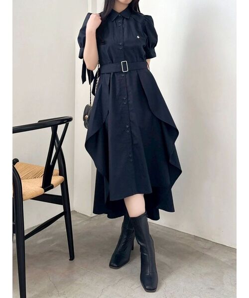 【POLO BCS コラボ】ヘムレイヤードシャツワンピース　Mサイズ POLO BCS コラボ】ヘムレイヤードシャツワンピース（ワンピース